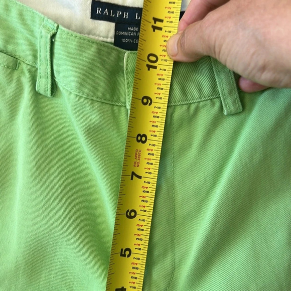 Lime Green Fun AF Ralph Lauren Women’s Straight Leg Chinos | Pants Size 8 - Picture 10 of 10
